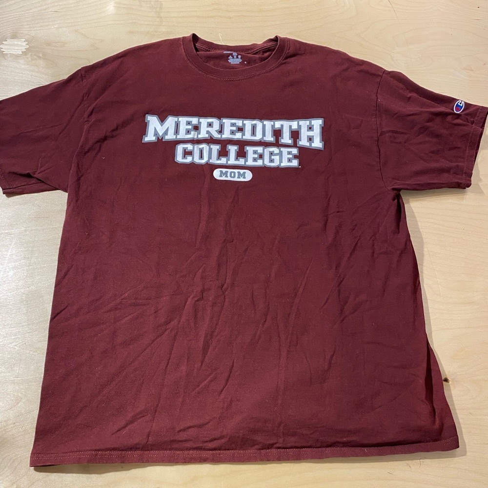 Champion Burgundy Meredith College Tee 2XL (GD)